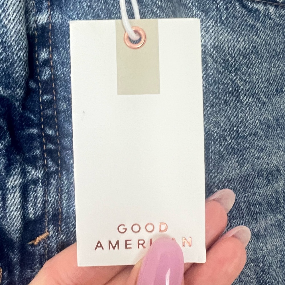 NWT Good American Good Extreme Barrel Jeans sz 6/28 Wide Leg High Rise Baggy - Picture 11 of 16